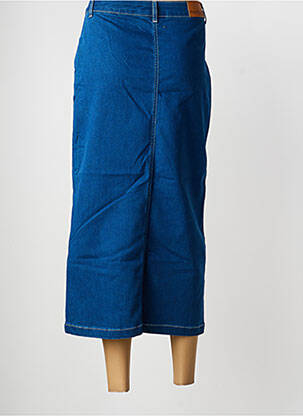 Jupe longue coupe droite bleu LES TROPEZIENNES PAR M.BELARBI femme