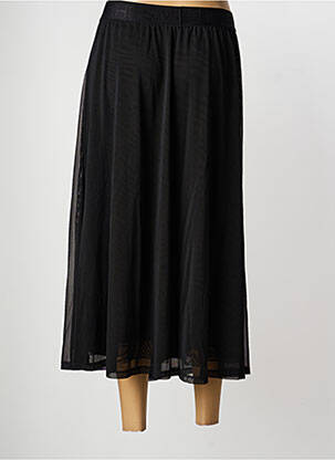 Jupe longue coupe droite noir STREET ONE femme
