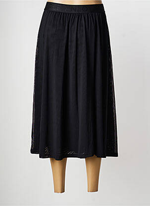 Jupe longue coupe droite noir STREET ONE femme