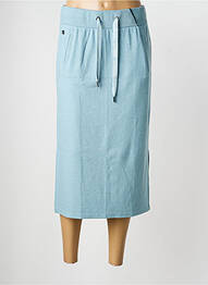 Jupe longue coupe droite bleu STREET ONE femme