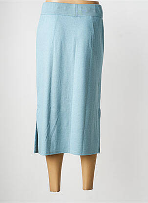 Jupe longue coupe droite bleu STREET ONE femme