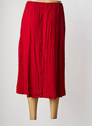 Jupe longue coupe droite rouge STREET ONE femme