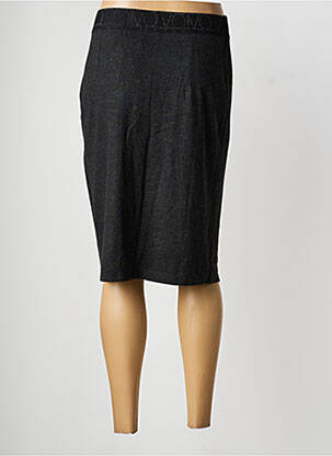 Jupe mi-longue stretch gris STREET ONE femme
