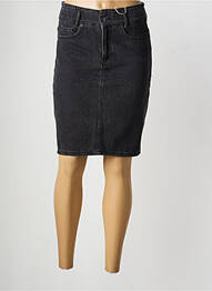 Jupe mi-longue coupe droite gris GARCIA femme