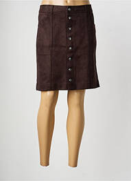 Jupe courte poches marron STREET ONE femme