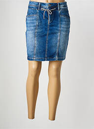 Jupe courte poches bleu STREET ONE femme