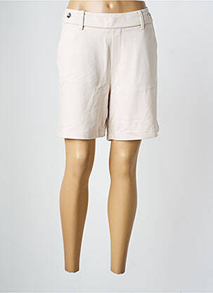 Bermuda taille élastique taille normale beige STREET ONE femme