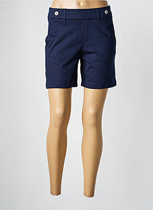 Bermuda taille élastique taille normale bleu STREET ONE femme