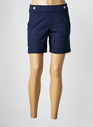Bermuda taille élastique taille normale bleu STREET ONE femme