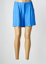 Short taille à pinces taille normale bleu GARCIA femme