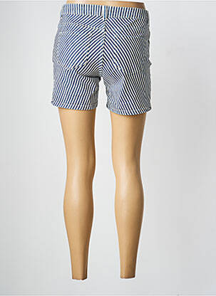 Short tissage denim taille normale bleu GEISHA femme