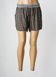 Short fermeture liens à nouer taille élastique vert IKKS fille