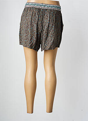 Short fermeture liens à nouer taille élastique vert IKKS fille
