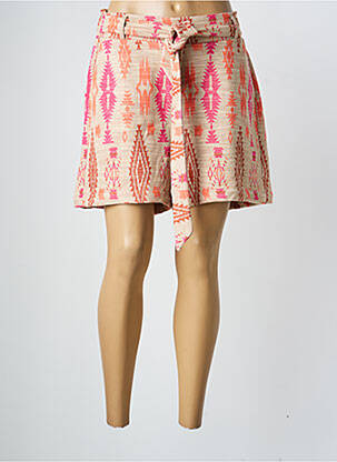 Short taille normale taille normale beige GEISHA femme