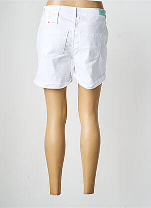 Short tissage denim taille normale blanc STREET ONE femme