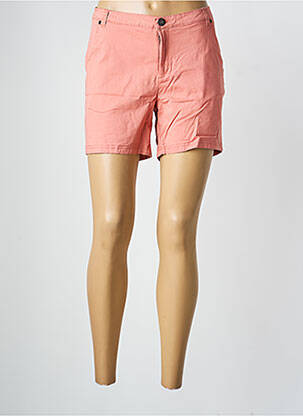 Short taille à pinces taille normale orange DESIRES femme