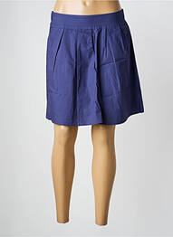 Jupe mi-longue tissage popeline bleu MINI MOLLY BY MOLLY BRAKEN fille