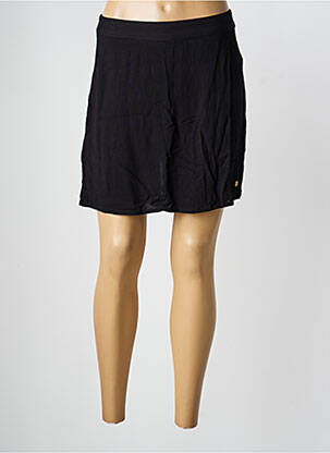 Jupe short taille élastique noir LES TROPEZIENNES PAR M.BELARBI femme