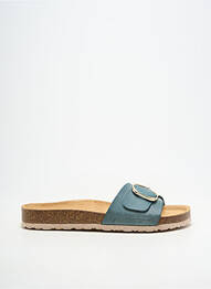 Mules/sabots bout ouvert talon plat jusqu'à 3cm bleu LES TROPEZIENNES PAR M.BELARBI femme