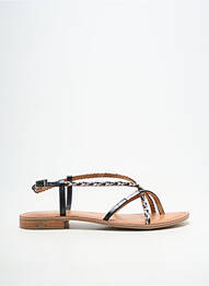 Sandales/nu pieds fermeture boucle(s) talon plat jusqu'à 3cm noir LES TROPEZIENNES PAR M.BELARBI femme