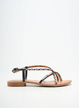 Sandales/nu pieds fermeture boucle(s) talon plat jusqu'à 3cm noir LES TROPEZIENNES PAR M.BELARBI femme
