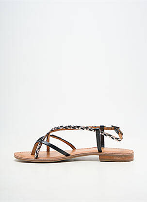 Sandales/nu pieds fermeture boucle(s) talon plat jusqu'à 3cm noir LES TROPEZIENNES PAR M.BELARBI femme