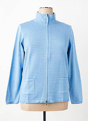 Gilet manches longues manches longues bleu OLSEN femme