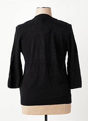 Gilet manches longues manches 3/4 noir OLSEN femme