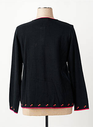 Gilet manches longues coupe cintrée noir TELMAIL femme
