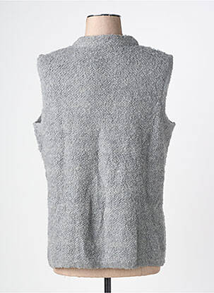 Gilet sans manche maille fine gris RABE femme