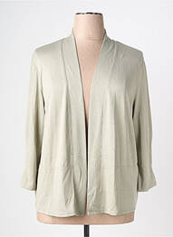 Gilet manches longues stretch vert RABE femme