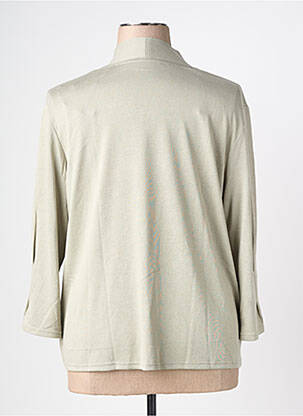 Gilet manches longues stretch vert RABE femme