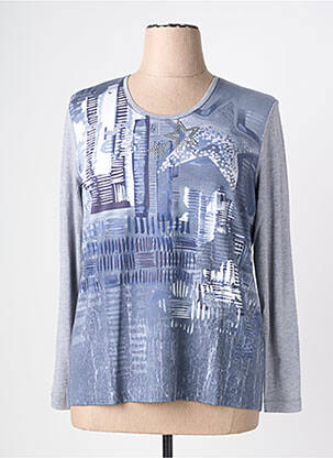 T-shirt manches longues manches longues bleu RABE femme