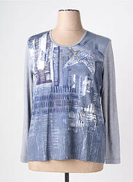 T-shirt manches longues manches longues bleu RABE femme