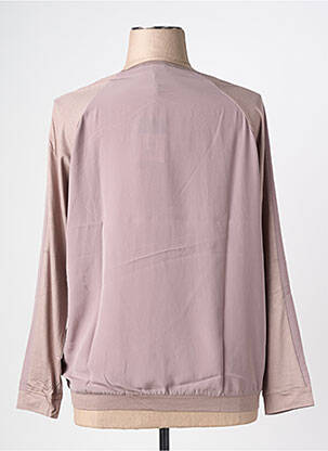 T-shirt manches longues manches longues marron RABE femme