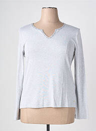 T-shirt manches longues manches longues gris OLSEN femme