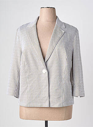 Veste casual coupe droite blanc RABE femme