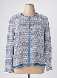 Veste casual col rond bleu RABE femme