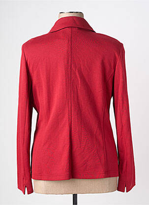 Veste casual coupe cintrée rouge RABE femme