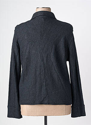 Veste casual col chemisier noir OLSEN femme
