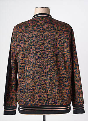 Veste casual col rond marron 7 SEASONS femme