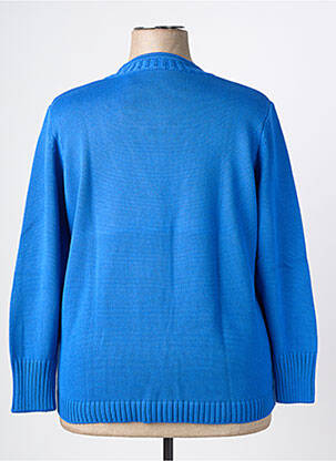 Gilet manches longues coupe cintrée bleu RABE femme