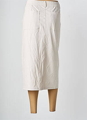 Jupe longue coupe droite beige OLSEN femme