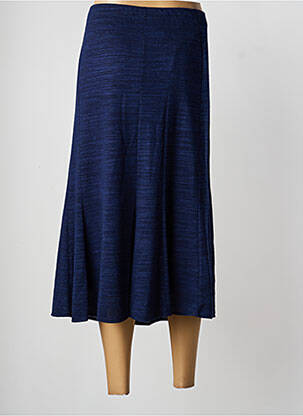 Jupe longue coupe évasée bleu FINNKARELIA femme