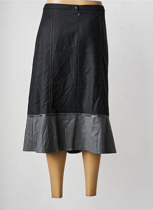 Jupe mi-longue coupe évasée gris PAUPORTÉ femme