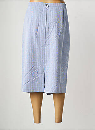 Jupe longue imprimé fantaisie bleu BS (BEST SELECTION) femme
