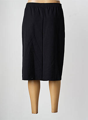 Jupe mi-longue coupe droite noir FRANK WALDER femme