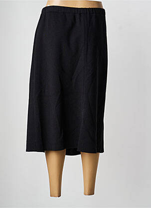 Jupe mi-longue coupe droite noir PAUPORTÉ femme