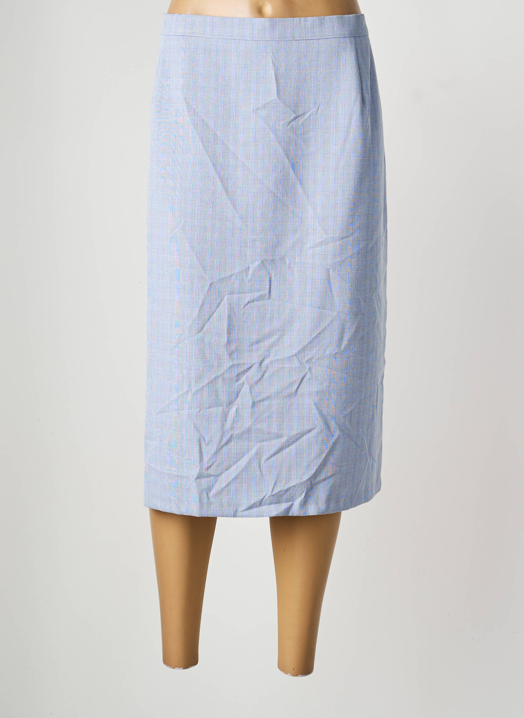 Jupe longue imprimé fantaisie bleu BS (BEST SELECTION) femme