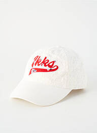 Casquette broderie blanc IKKS fille